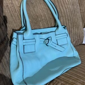 Talbots Light Blue Shoulder Bag